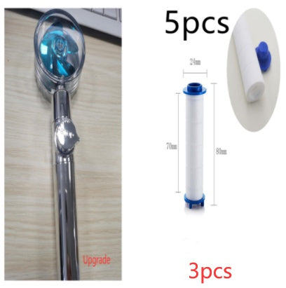 Octavian – Waterbesparende Turbo Propeller Douchestraal met Hoge Druk en 360 Graden Beweging