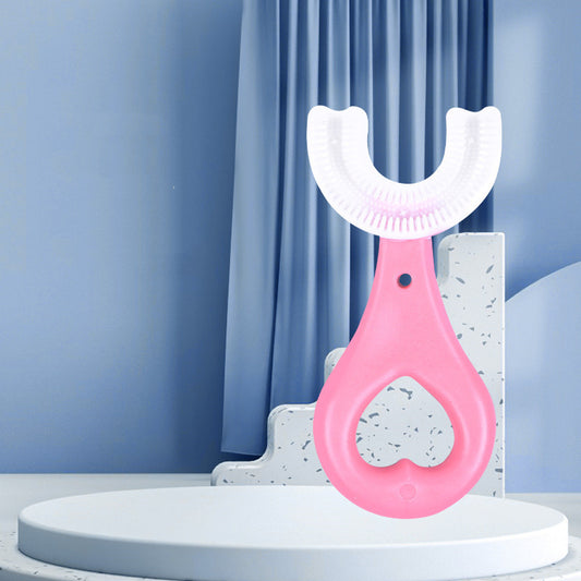 Coraline – Kinder U-vormige Voedselveilige Zachte Rubber Tandenborstel