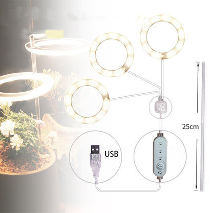 Sybille – LED Plantenlamp met Volledig Spectrum voor Binnenplanten