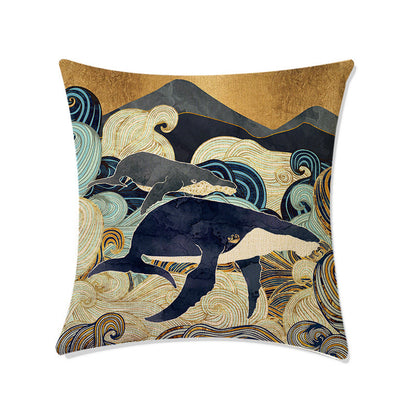 Rhea – Nordic Kussenhoes met Geometrisch Patroon