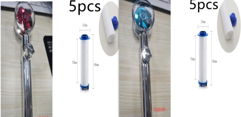 Octavian – Waterbesparende Turbo Propeller Douchestraal met Hoge Druk en 360 Graden Beweging
