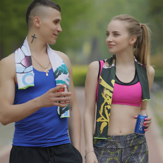 Valor – Zweetabsorberende Hardloop Fitness Handdoek