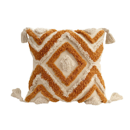 Thalassa – Geweven Kussenhoes in Bohemian Stijl