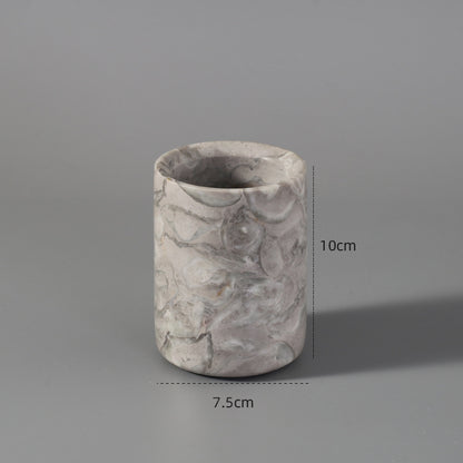 Lyra – Marmeren Badkamer Set voor Hotel en Thuisdecoratie