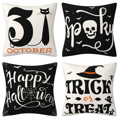 Lucian – Halloween Kussenhoes van Linnen