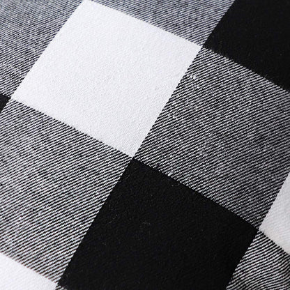 Maximilian – Geweven Polyester Katoenen Plaid Kussenhoes met Kussenkern