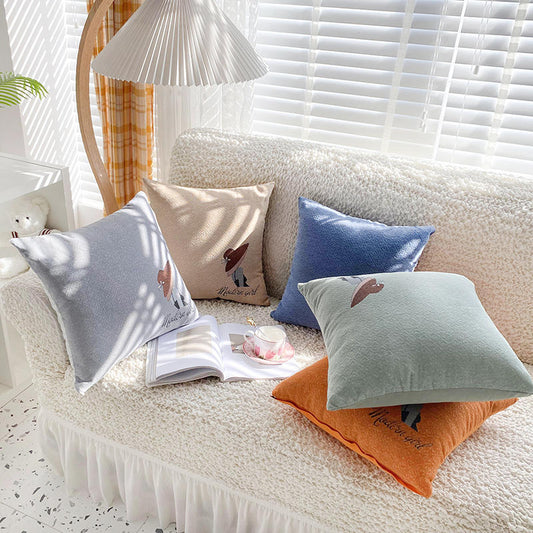 Sybille – Minimalistische Kussenhoezen voor Bed