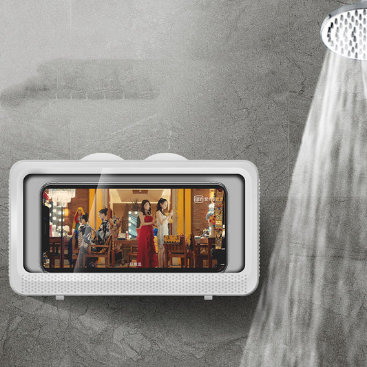 Rook – Waterdichte Telefoonhouder voor Badkamer Wandbevestiging
