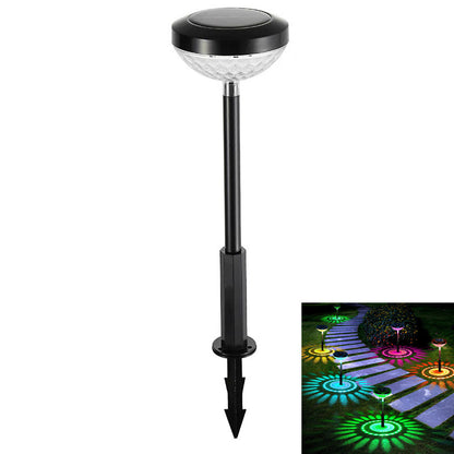 Zonne-tuinlamp met Bloemenprojectie – RGB Licht, IP44, 1200mAh, Decoratief voor Pad en Gazon