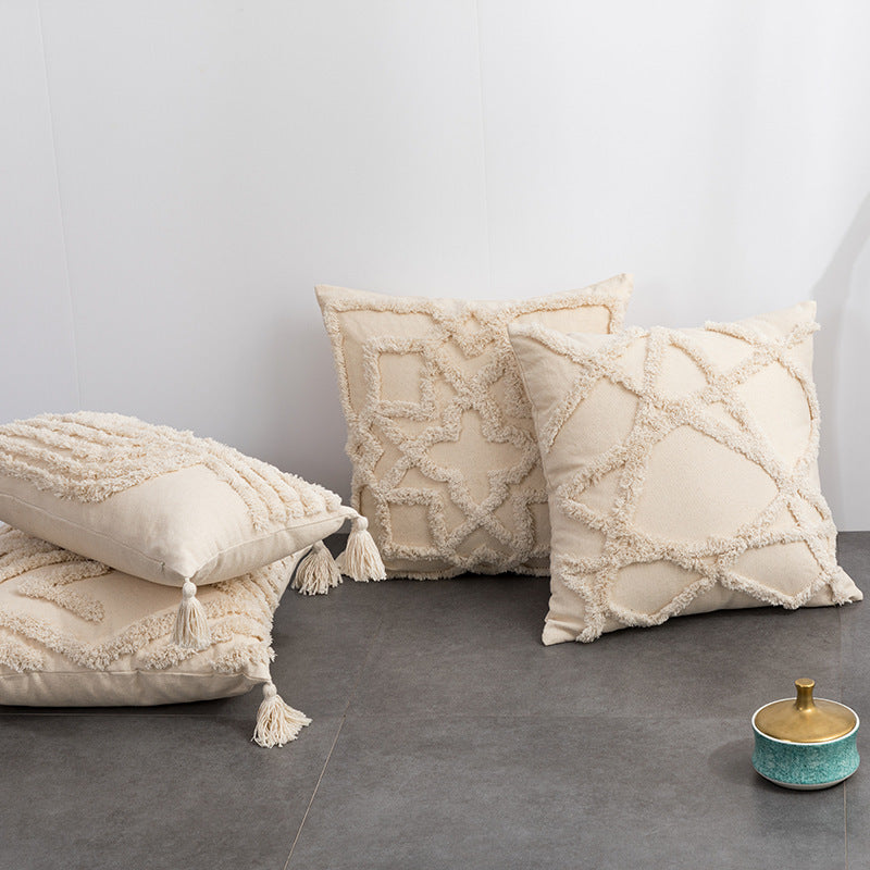 Lysander – Bohemian Kussenhoes met Franjes