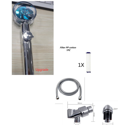 Octavian – Waterbesparende Turbo Propeller Douchestraal met Hoge Druk en 360 Graden Beweging