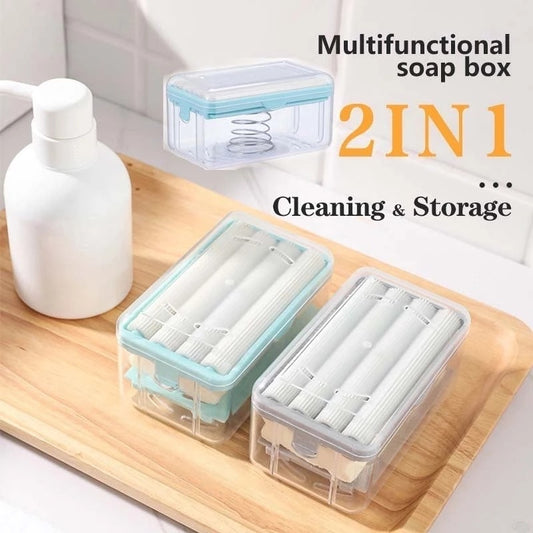 Celeste – Multifunctionele Zeepdispenser met Sponshouder