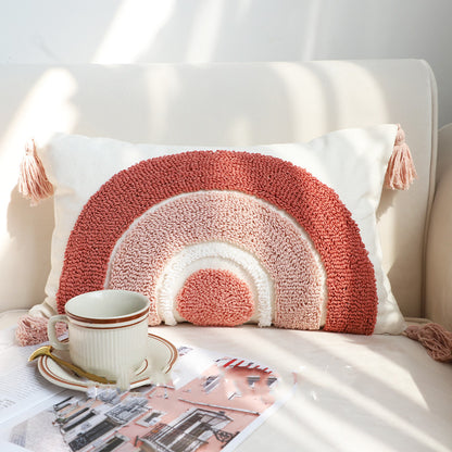 Serenity – Schattige Chenille Lumbar Kussen