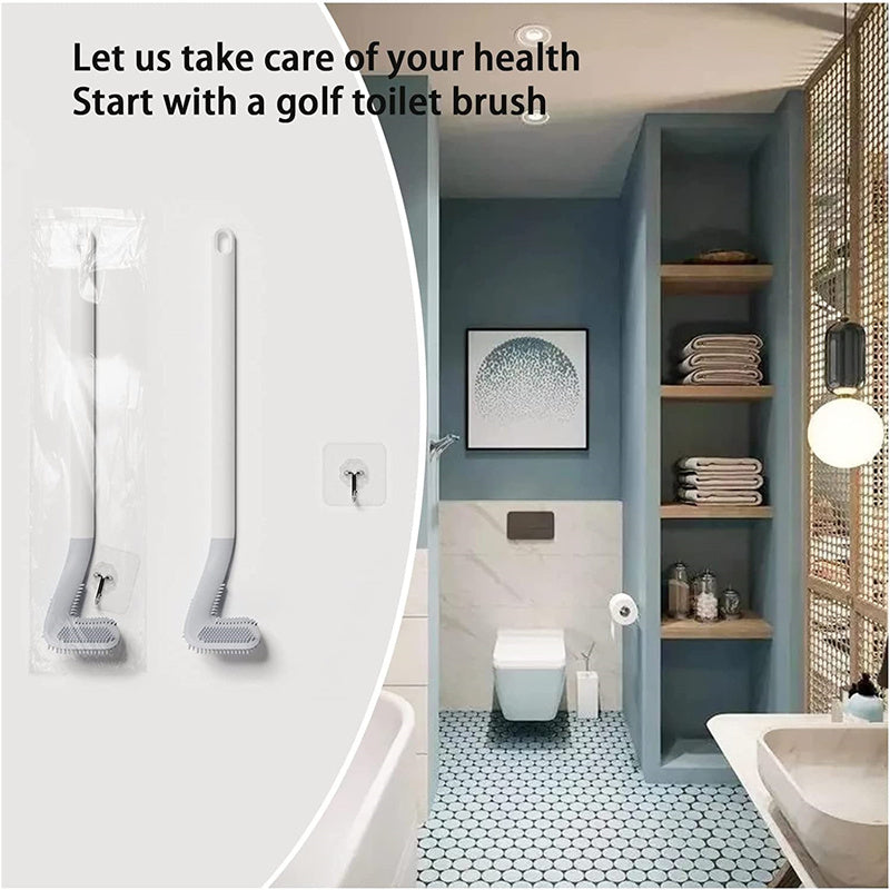 Isolde – Langhandige Toiletborstel met Golfvorm